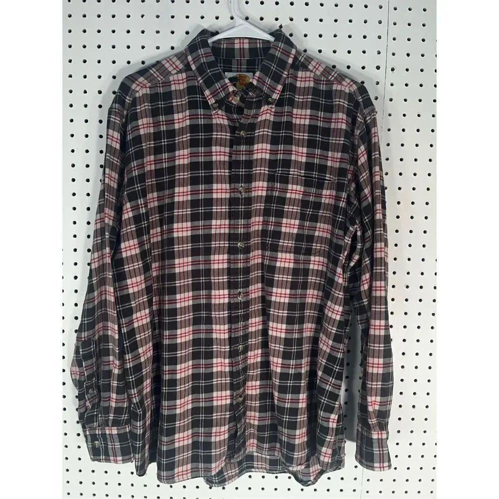 Bass Pro Shops button down flannel shirt